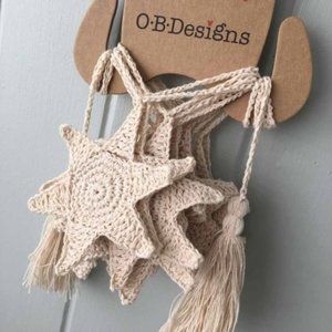 O.B. Designs Bunting Starfish Natural